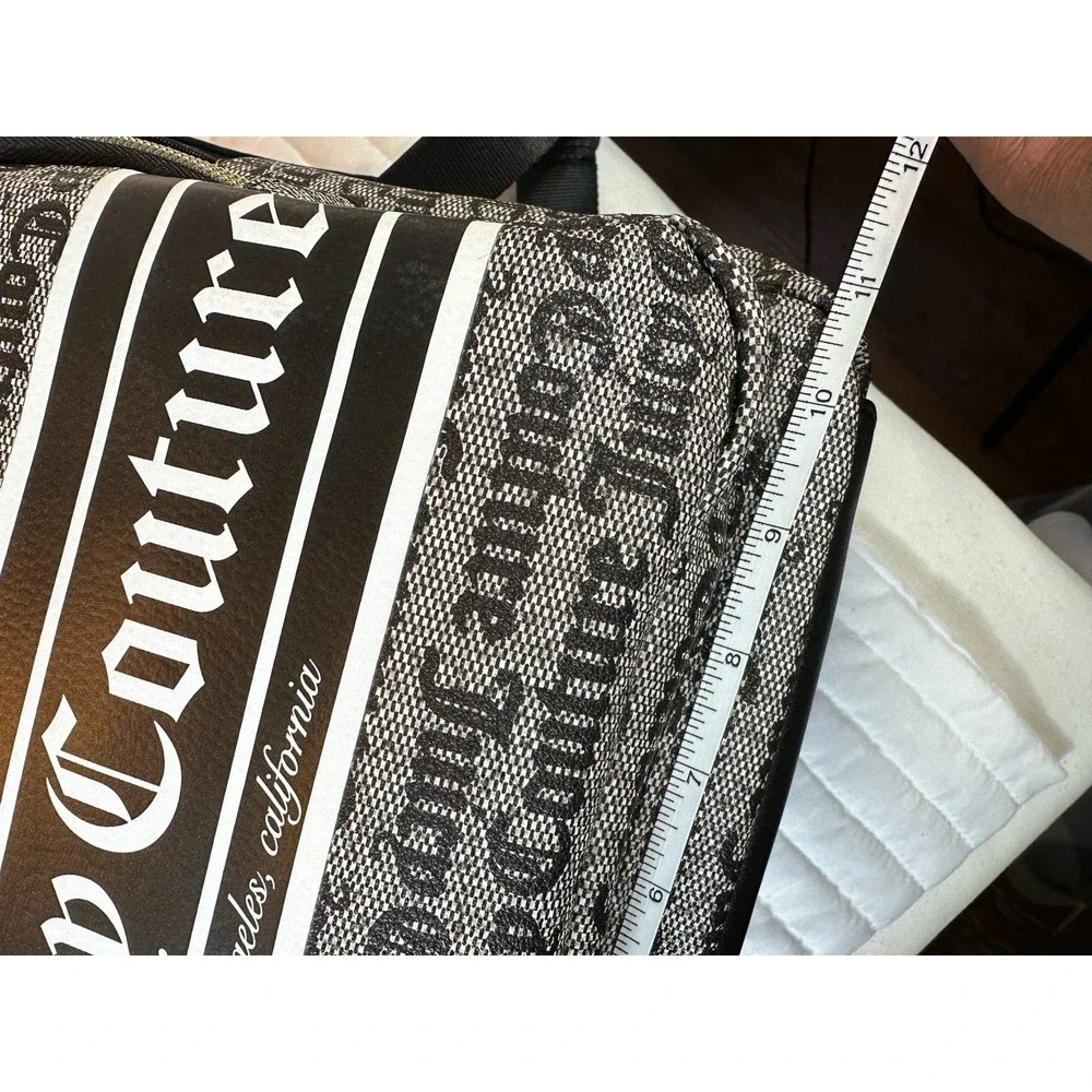 📚✏️🚌BACK TO SCHOOL Juicy couture blk backpack nwt - Picture 8 of 11